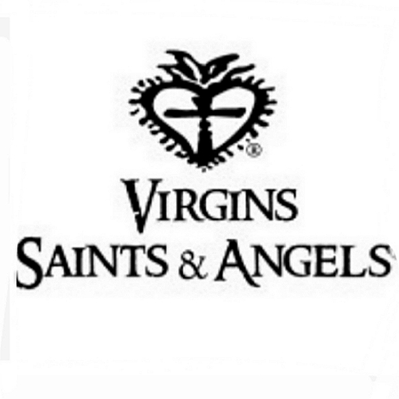 Virgins Saints & Angels Rose Gold-tone Dainty Necklace Chain NEW - Picture 3 of 12